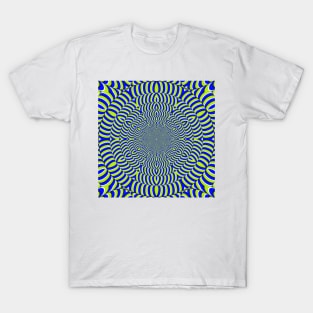 Moving Pattern Illusion T-Shirt